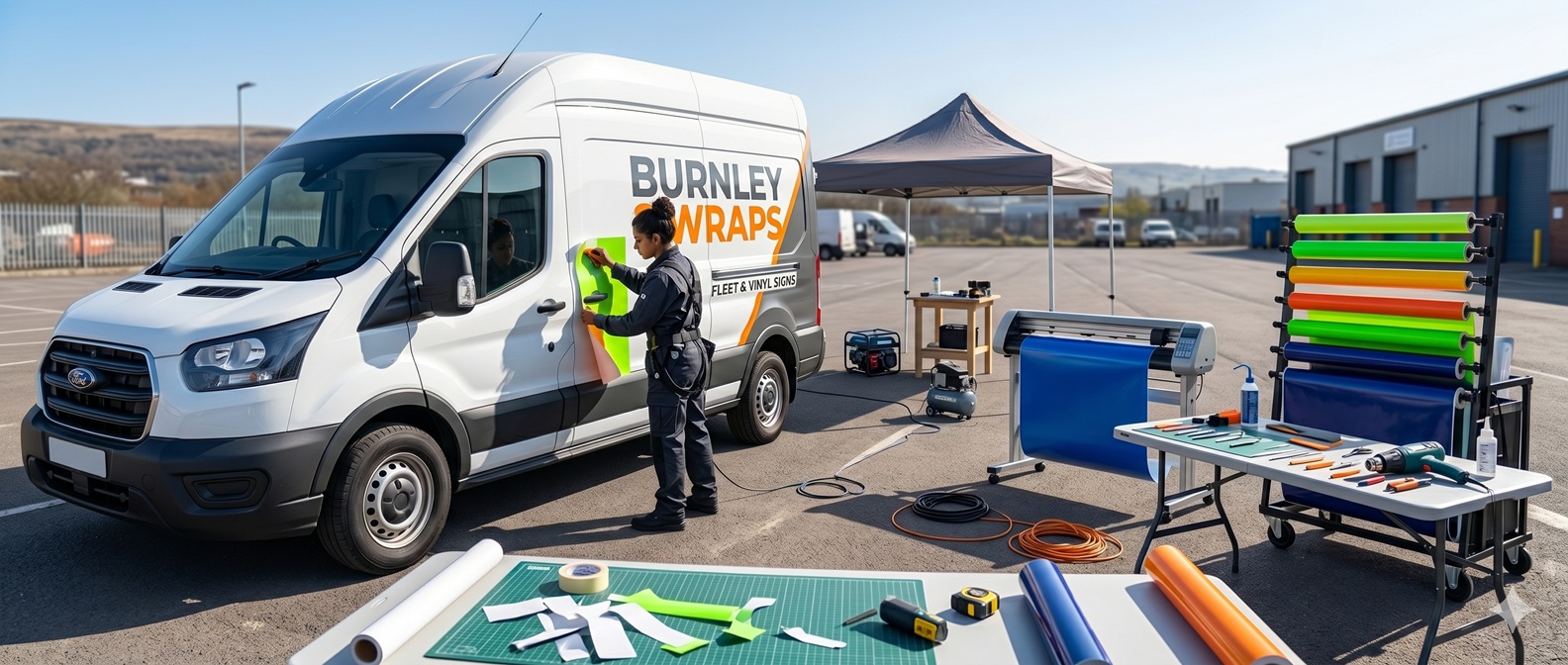 Van Graphics — DIY Van Signs