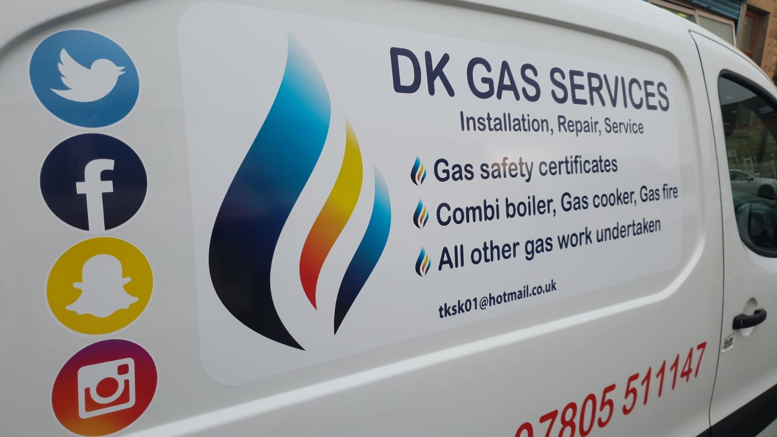 Van graphics job